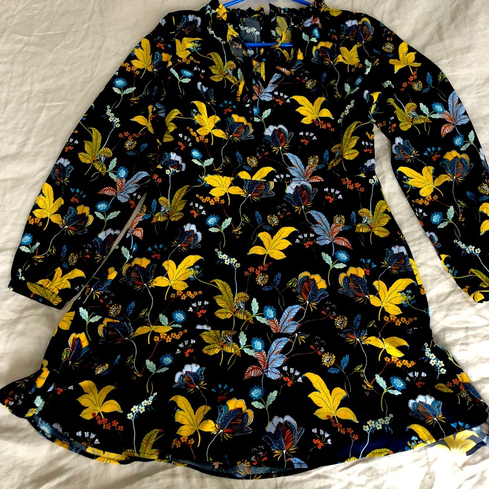 Loft navy dress